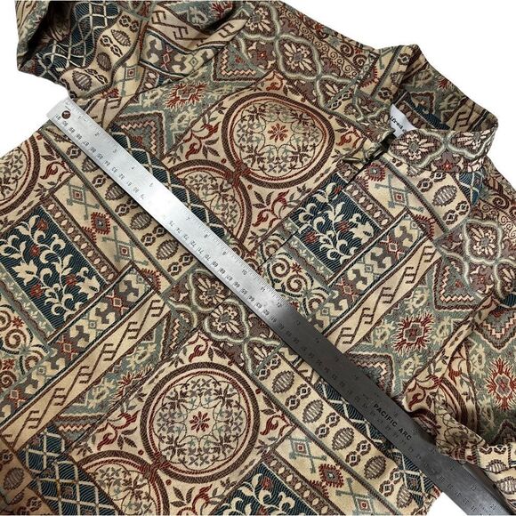 VINTAGE ALFRED DUNNER TAPESTRY PAtCHWORK JACKET - Picture 11 of 13